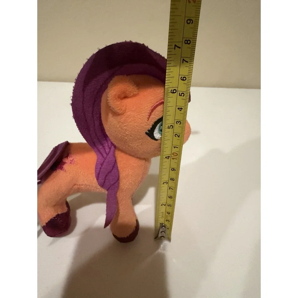 My Little Pony Orange Purple Plush Stuffed Animal Toy Hasbro 2021 Just Play 6